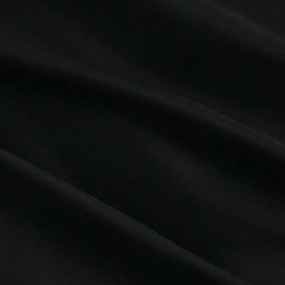 SHEIN Black Peplum Ruched Wrap Dress - Picture 4 of 4